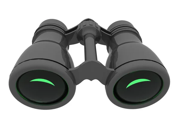 Conceito binocular 3d. ilustração apresentada — Fotografia de Stock
