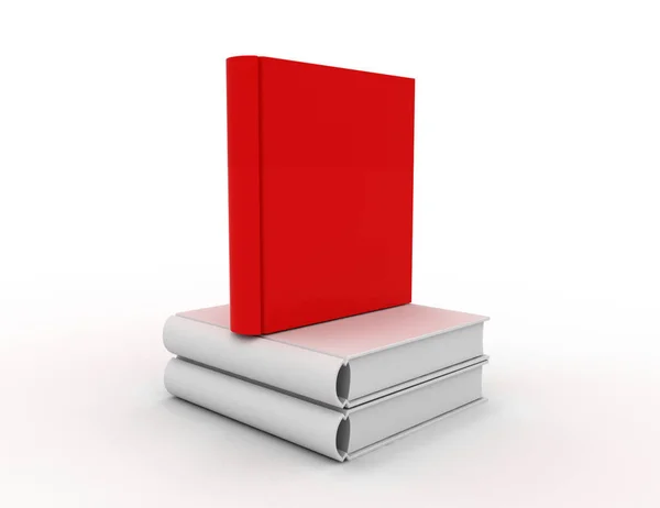 Hard Cover Book CONCEPT. 3D rendered illustration — Stock Photo, Image