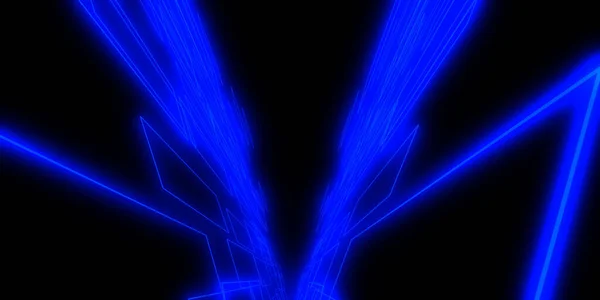 Abstract Background Neon Lights Illustration — Stock Photo, Image