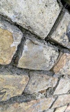 çok eski tuğla duvar