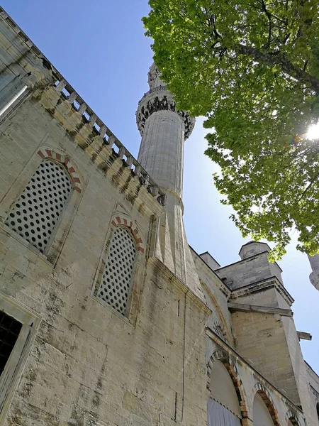 Moschee Istanbul Sonniger Tag — Stockfoto