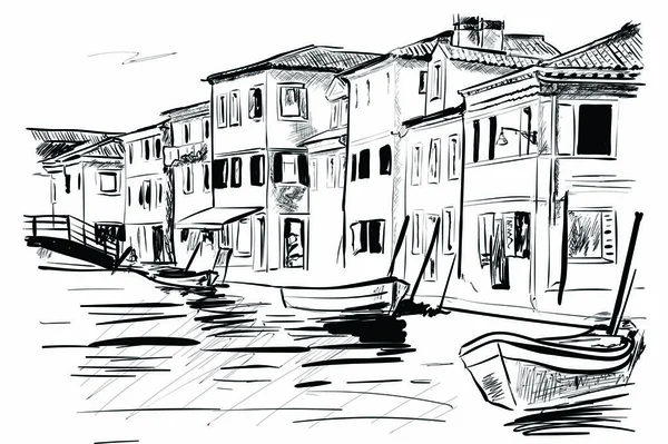 Venise sous le soleil — Image vectorielle