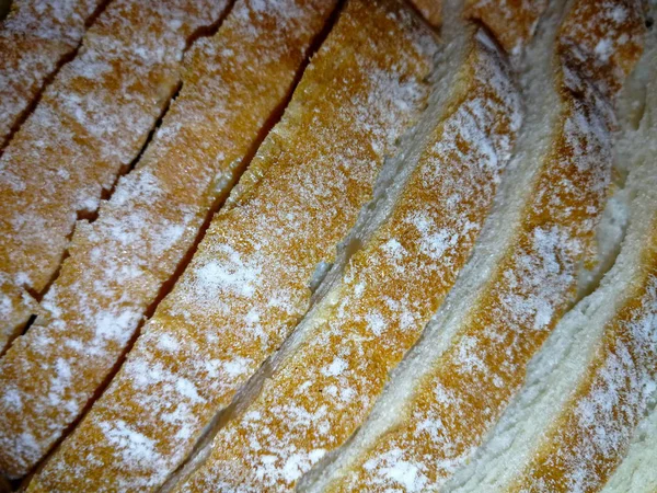 Brot Auf Dem Tisch — Stockfoto