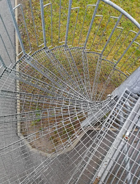 Eine Treppe Bei Schönem Wetter — Stockfoto