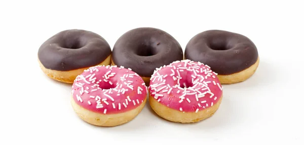 Donuts Tafel — Stockfoto