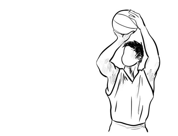 Baloncesto todos los días — Archivo Imágenes Vectoriales