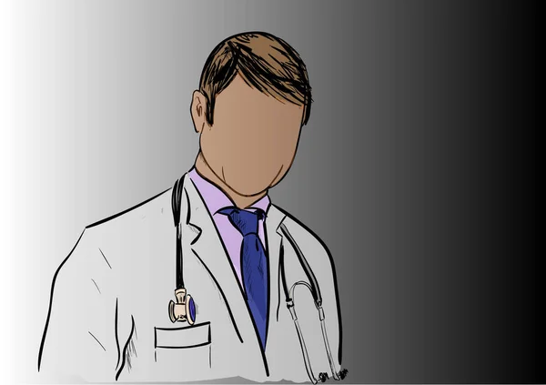 Un très bon doktor — Image vectorielle