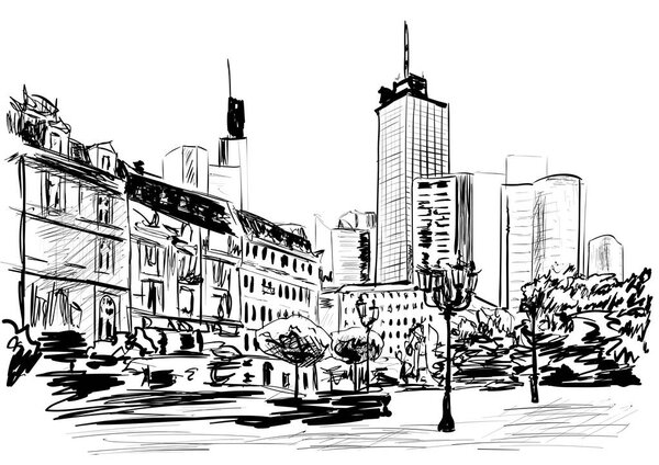 Франкфурт в солнечный день
