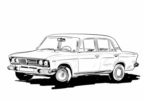 `old car` — стоковий вектор