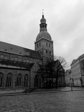 Yağmurlu bir günde Riga