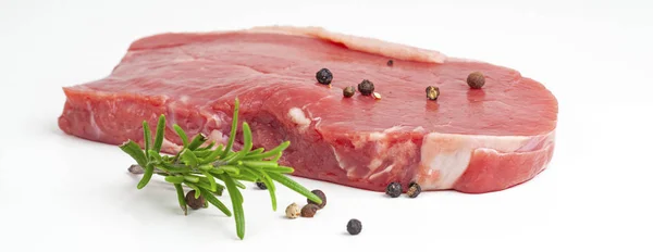 Pedaço Carne Crua — Fotografia de Stock