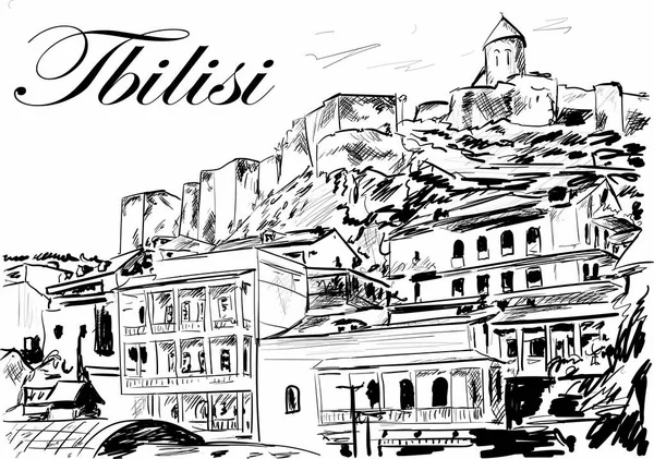 Tbilisi1 — 스톡 벡터