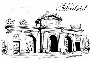  a arch in the Madrid