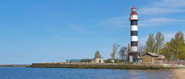Lighthouse Coast Baltic Sea — Stock Photo, Image