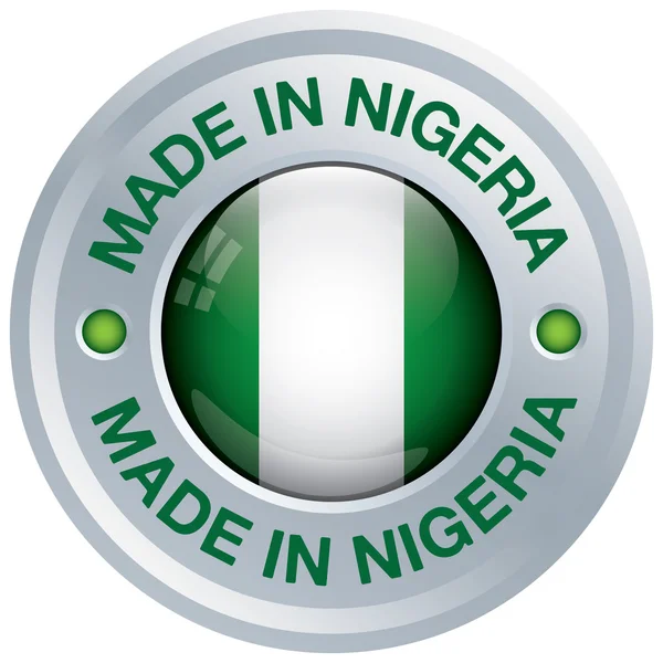 W Nigerii ikona — Wektor stockowy