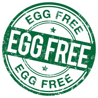 Yumurta ücretsiz vektör damgası