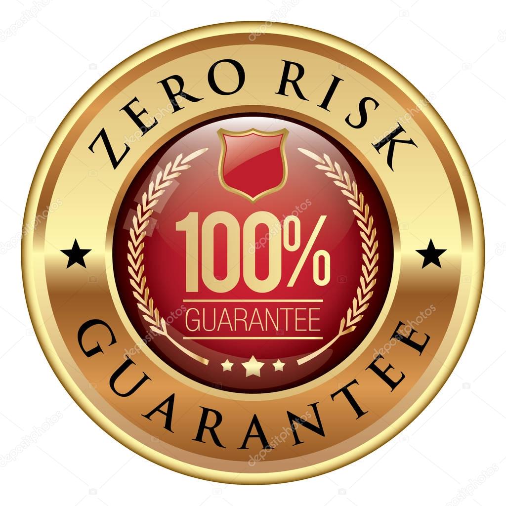 Zero risk guarantee icon Stock Vector Image by ©mediterranean 129286890