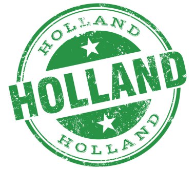 Holland vektör damgası