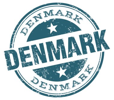 Danimarka vektör damgası