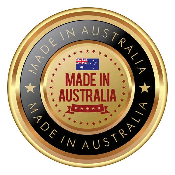 Made in Australia — Stock Vector
