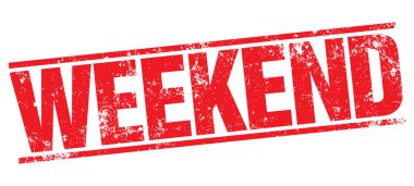 Hafta sonu kırmızı pul
