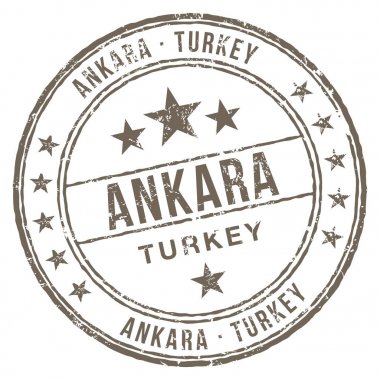 Ankara Türkiye lastik damgası