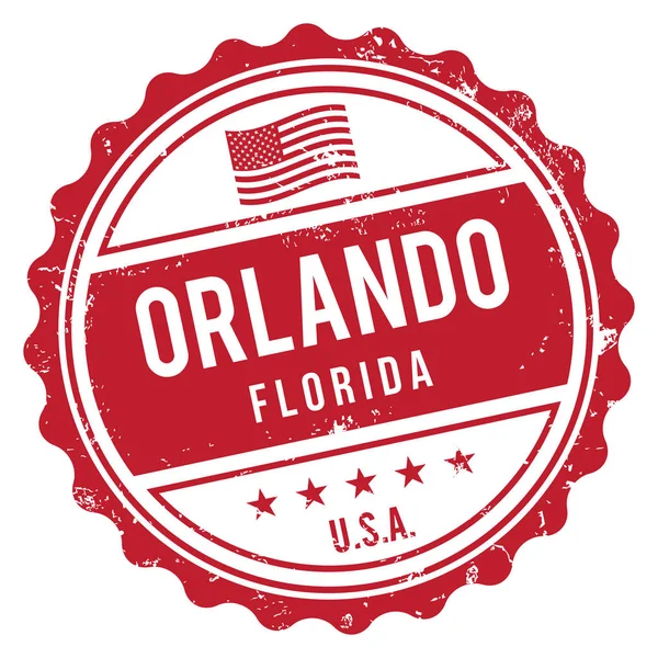 Orlando Florida Gummistempel — Stockvektor