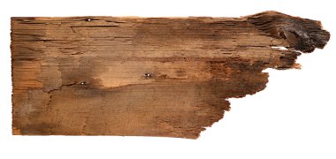 eski ahşap komiteler Beyaz arka plan üzerinde izole. kırpma yolu ile beyaz arka plan üzerinde boş bir ahşap işareti kapatmak