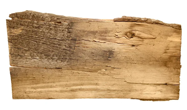 Beyaz arkaplanda izole edilmiş eski tahta tahtalar.