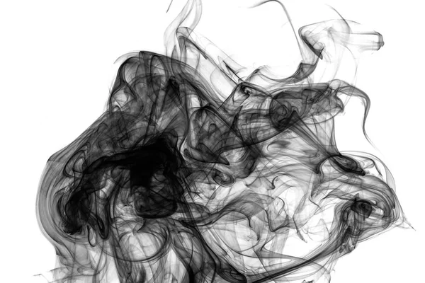 Чёрный гигантский дым . — стоковое фото