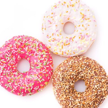 Üç yuvarlak bir delik ile topuz.