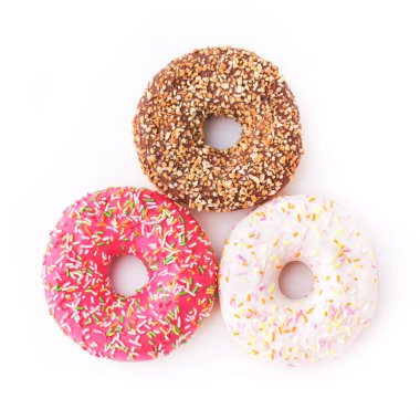 Üç yuvarlak bir delik ile topuz.