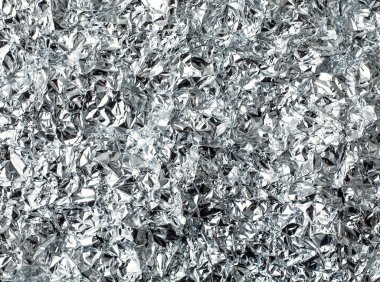 Buruşuk folyo gıda.