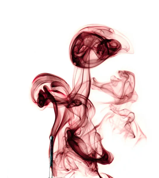 유독 붉은 화학 가스. — 스톡 사진