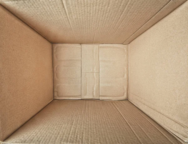 Картонна коробка для речей . — стокове фото