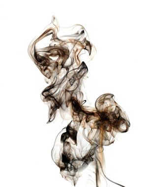 Tehlikeli kahverengi duman zehir.