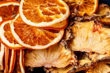 Kurutulmuş meyve yakın çekim.