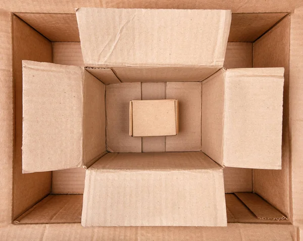 Otevřený box pro věci. — Stock fotografie