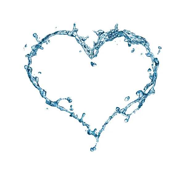 Corazón de agua pura . — Foto de Stock