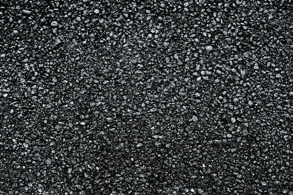 Donkere asfalt ballastbed. — Stockfoto