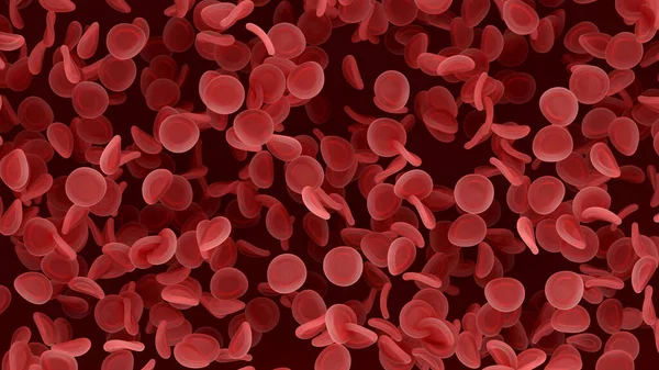 Cellule sanguigne da vicino. — Foto Stock