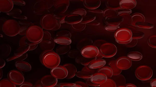 Blood cells close up. — Stock Photo, Image