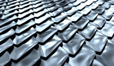 Zincirleme zırhın bir parçası.