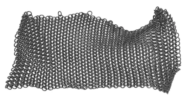 Part of a metal chain mail. — Stock Photo, Image