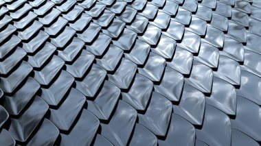 Zincirleme zırhın bir parçası.