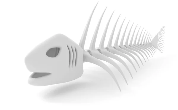 Fish bones. — Stock Photo, Image