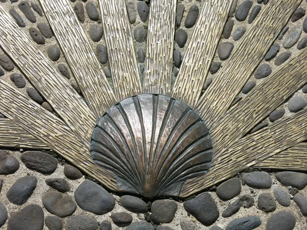 ホタテ貝殻カミノ — ストック写真