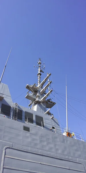 Деталь військового корабля — стокове фото