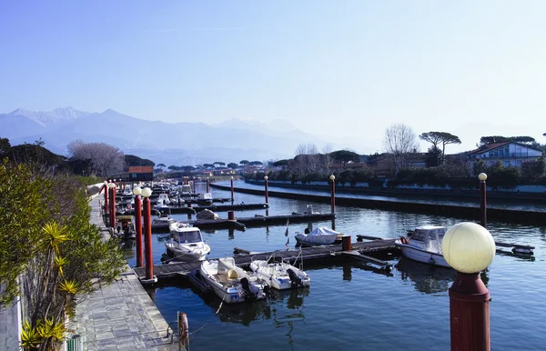 Harbour in forte dei marmi — Φωτογραφία Αρχείου