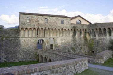 Sarzana içinde güçlü Pisani Fortezza Firmafede